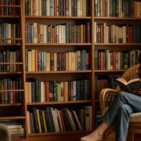 顶天立地的书柜，生活即装饰！