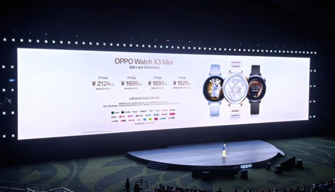 最懂女生的智能手表!OPPO Watch X3 Mini发布:1799元起
