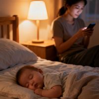 💡宝宝晚上睡觉到底能不能开夜灯？