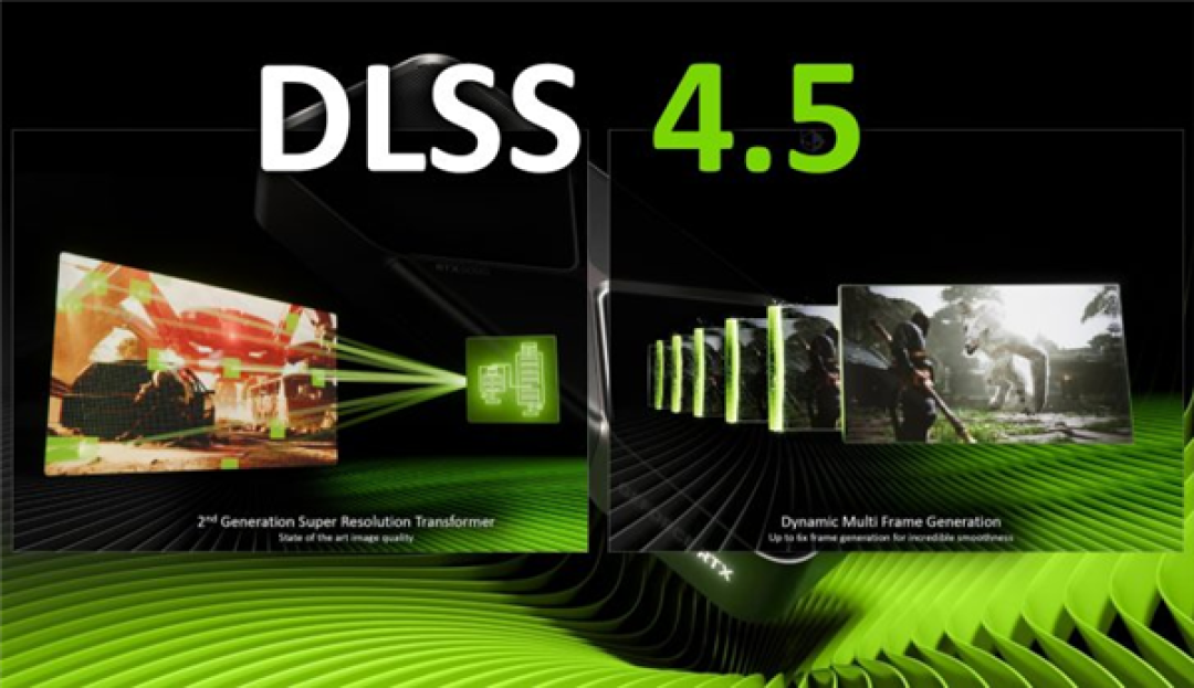 英伟达放出帧率外挂!DLSS 4.5 SDK发布:开发者一键接入6倍多帧生成