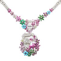 Dior 迪奥 Forêt Nacrée 彩色宝石珠宝套装