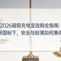2026磁吸充电宝选购全指南：新国标下，安全与轻薄如何兼得