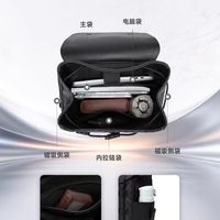 男生通勤封神包｜稻草人老花双肩包，商务休闲一包通杀💼