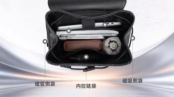 男生通勤封神包｜稻草人老花双肩包，商务休闲一包通杀💼
