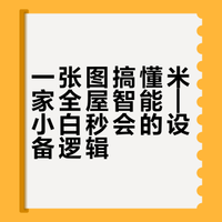 一张图搞懂米家全屋智能｜小白秒会的设备逻