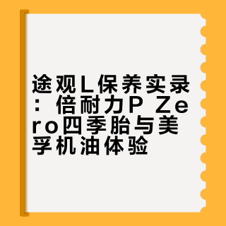 途观L轮胎更换+机油保养，好像换了一台车