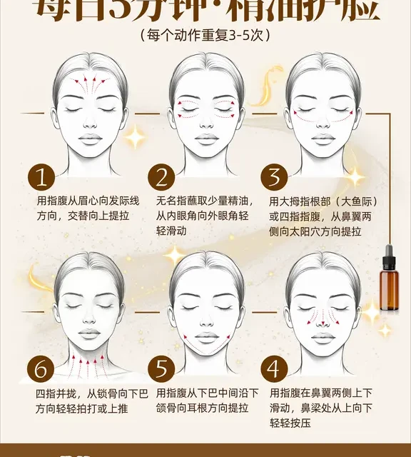每日5分钟精油护脸｜跟练一周紧致到发光！