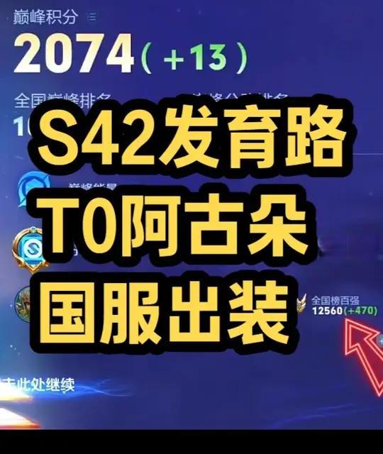 S42赛季阿古朵发育路T0级出装与实战解析