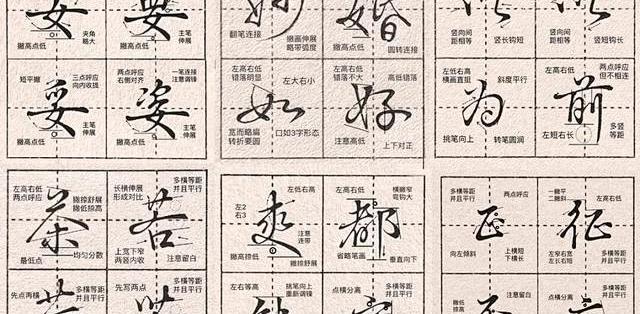 行书进阶行草?单字拆解法太绝了!30天写出流畅飘逸好字_文化艺术_什么值得买