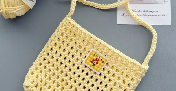 镂空斜挎小包|新手友好