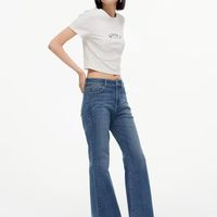 MESUX 米岫白 T｜短款露脐也太显比例了✨