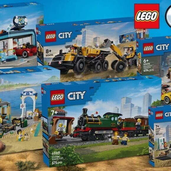 钱包小心！乐高城市组6月新品图曝光来了，这次有会淋浴的洗车房