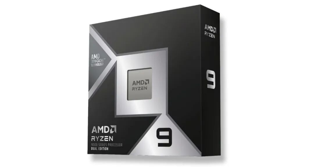 AMD发布首款双3D V-Cache处理器Ryzen 9 9950X3D2 Dual Edition