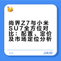 尚界Z7与小米SU7全方位对比：配置、定价及市场定位分析