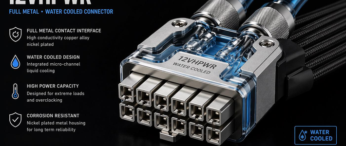 数码资讯 篇零：给显卡供电线也上水冷？这界网友的脑洞真大！