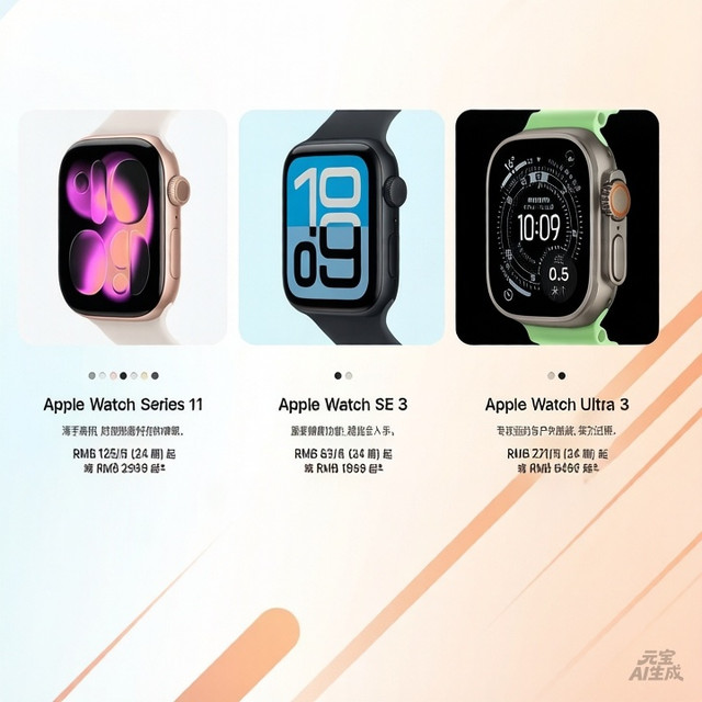 库克吹爆的Apple Watch：2026 SE3/S11/Ultra3避坑指南