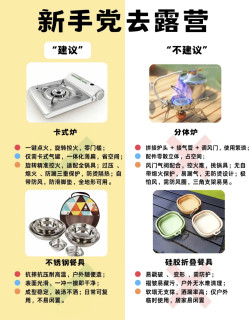 五一新手露营装备攻略｜这些坑别再踩了