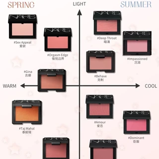 🌸四季型人｜NARS经典腮红选色指南✨