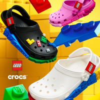 积木洞洞鞋！「乐高Lego x Crocs」新联名，官方渠道全面发售！