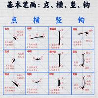 书法入门核心：练好基本笔画，才是写好字的根本