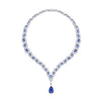 『珠宝』Mouawad 推出 Ivy Tanzanite 高级珠宝套装：坦桑石常春藤