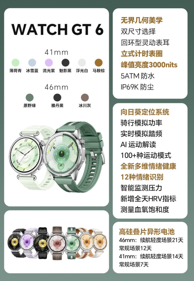 华为智能手表