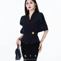 杨千亿 QianYi五分袖上衣｜显贵显瘦，一件封神夏日衣橱