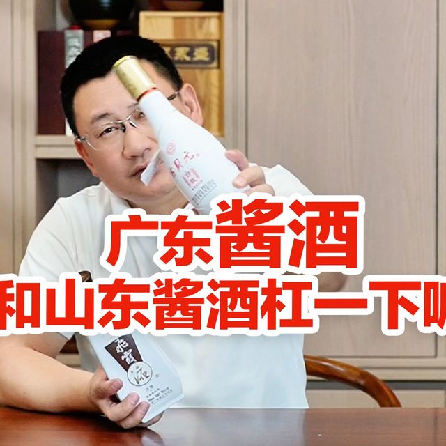 酱香新物种？清雅酱香怎么样？广东山东货比比～广东飞霞液VS山东古贝元，有点小惊喜！