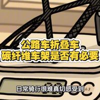 公路车折叠车选择碳纤维车架是否有必要