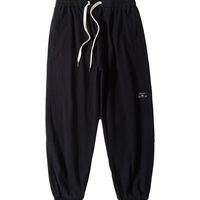 夏日男生神裤✨亚麻透气束脚裤太好穿了