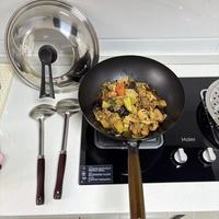 告别涂层焦虑✨荣事达老式铁锅才是中式炒菜本命锅