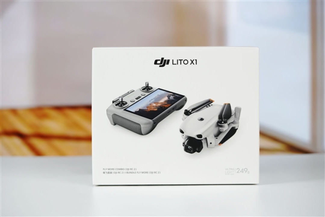 年轻人第一台航拍机!大疆DJI Lito X1无人机图赏