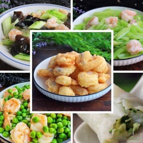 虾仁除了炒青椒还可以做什么菜？