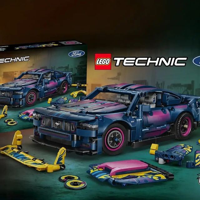 乐高机械组定制款福特野马将在8月发售,还能自己动手“改装”！