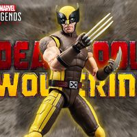 【漫威时间】孩之宝 marvel legends 死侍与金刚狼 金刚狼棕色战衣