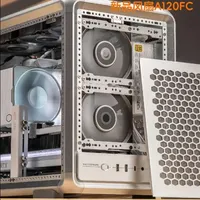 酷冷至尊MasterFan系列新品解析：银色全金属配置与散热实测