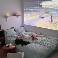 独居夜晚 欢迎感受小屋的幸福感