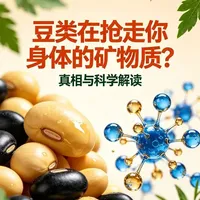 全谷物与豆类中的抗营养素:植酸对矿物质吸收的影响及应对策略