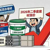 2026建材全线涨价！装修要多花上万？