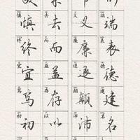从《千字文》行楷练字稿，看懂日常行书的“实用美学”逻辑