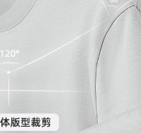 夏日男士穿搭刚需｜真维斯 2026 新款蓝色纯棉短袖，百搭打底半袖