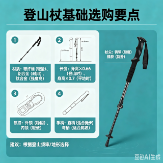 登山杖基础选购要点