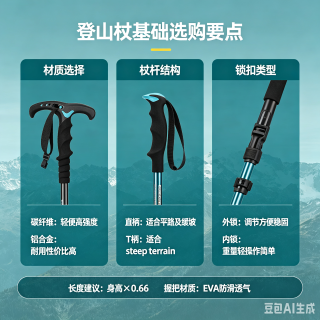 登山杖基础选购要点