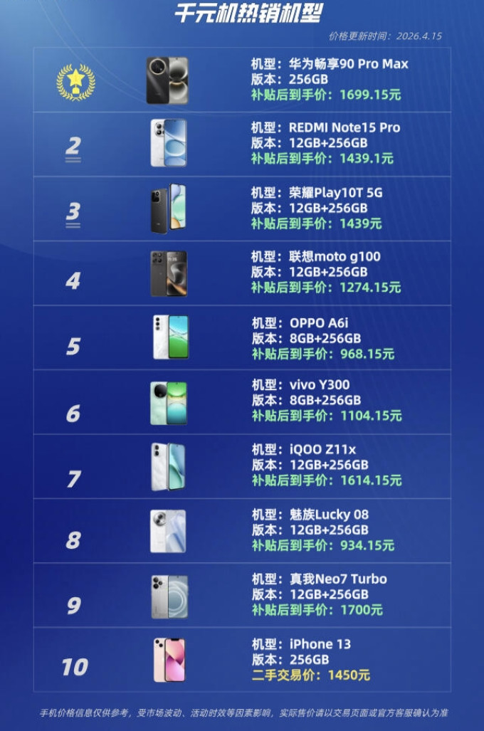 华为手机