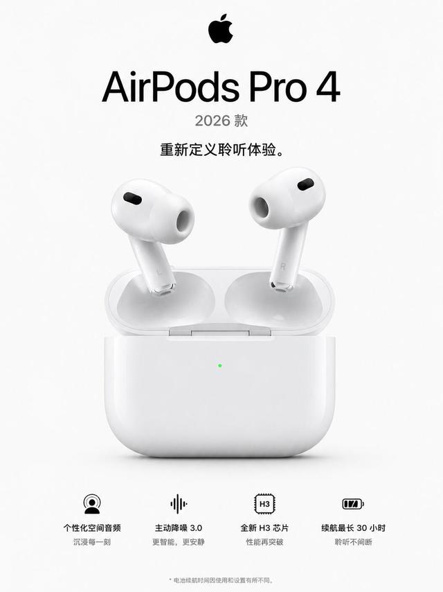AirPods Pro 4爆料炸了！隔空手势+健康监测，这波苹果直接封神