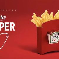 每次吃薯条都要和番茄酱打一架，亨氏这个设计简直是我的大救星！