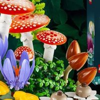 乐高花植系列已经不满足花花草草了？这株毒蘑菇将在6月亮相！