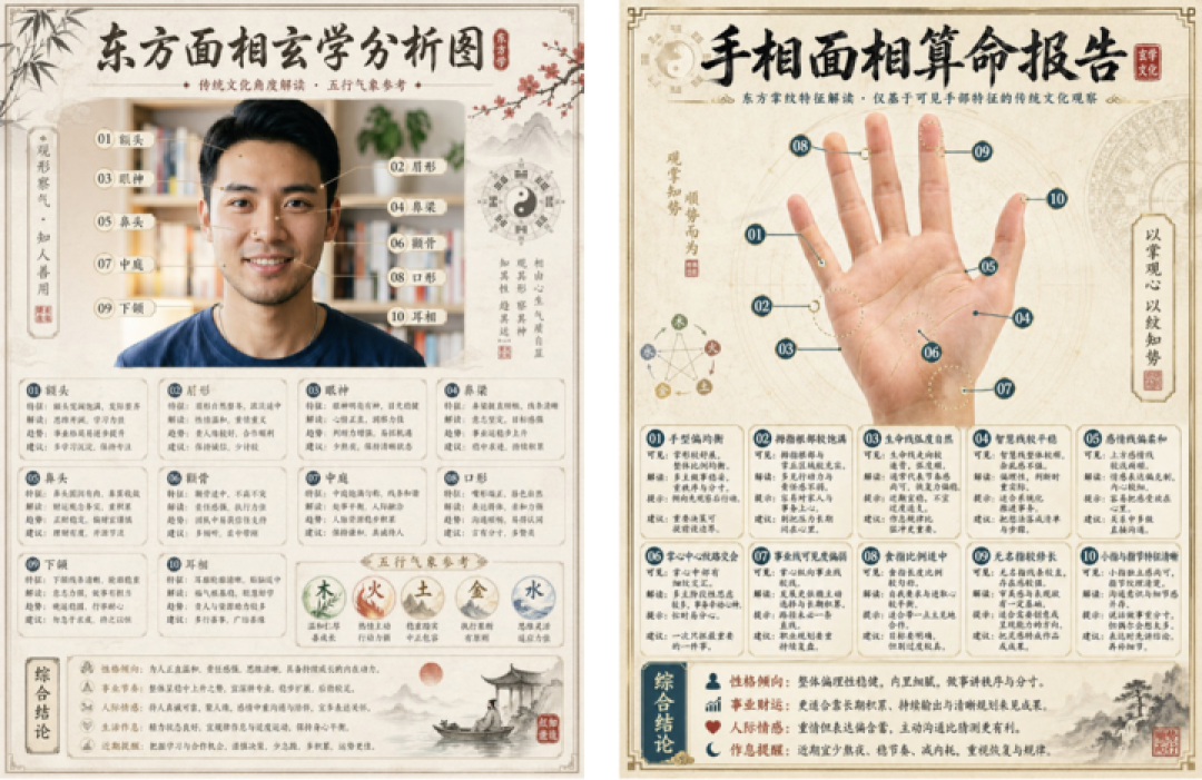 GPT-Image-2 现在最火的玩法：给人看手相，AI 把我夸飘了