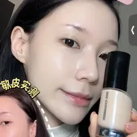 RC轻密精华粉底液测评：干敏肌养肤底妆表现