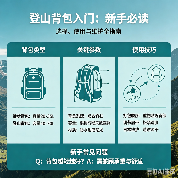 户外背包